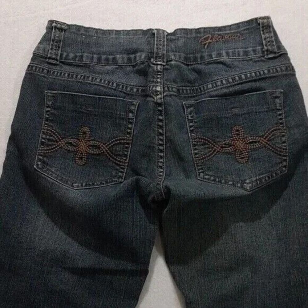 Flavour by bubblegum jeans size 8P cropped blue * - Picture 4 of 11